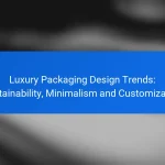 Luxury Packaging Design Trends: Sustainability, Minimalism and Customization