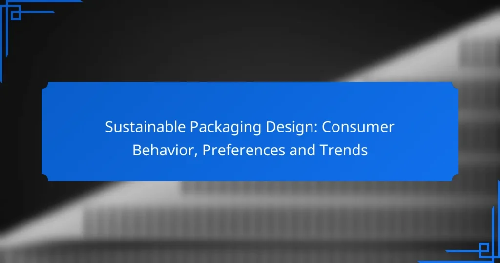 Sustainable Packaging Design: Consumer Behavior, Preferences and Trends