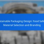 Sustainable Packaging Design: Food Safety, Material Selection and Branding